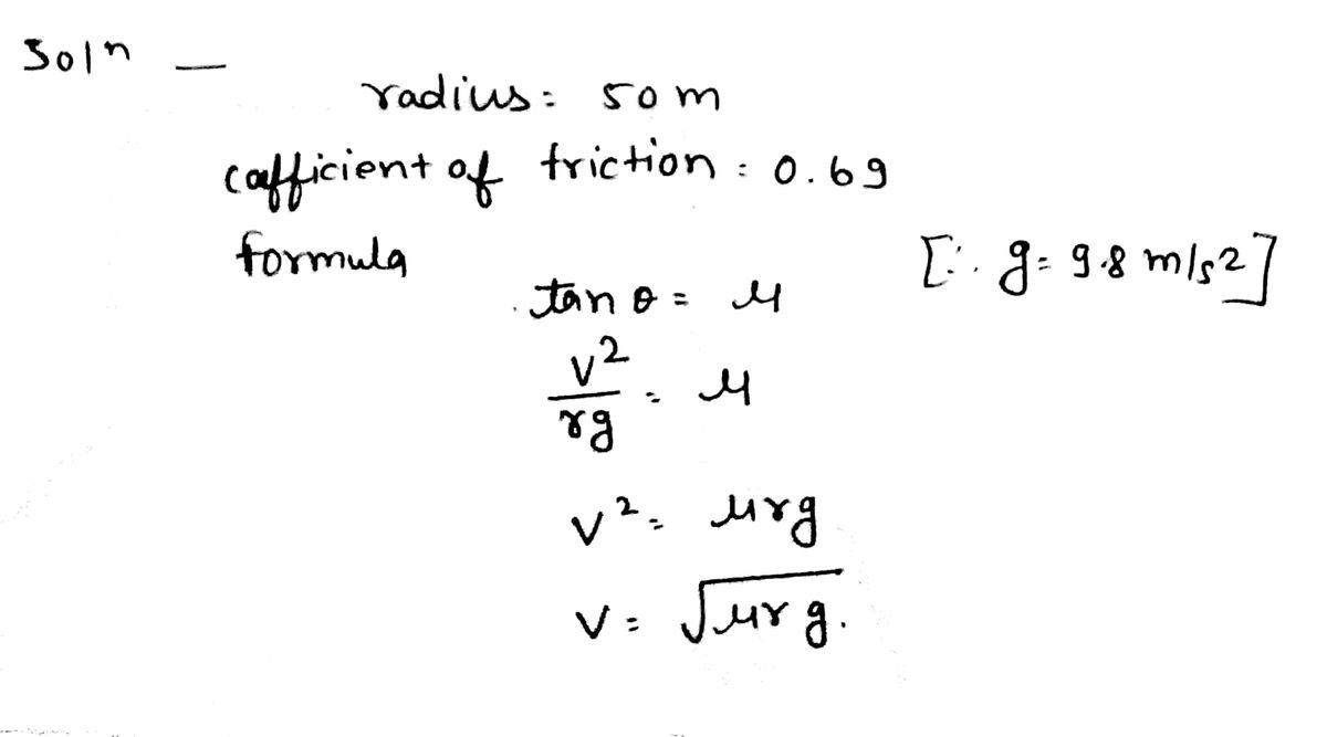 Physics homework question answer, step 1, image 1